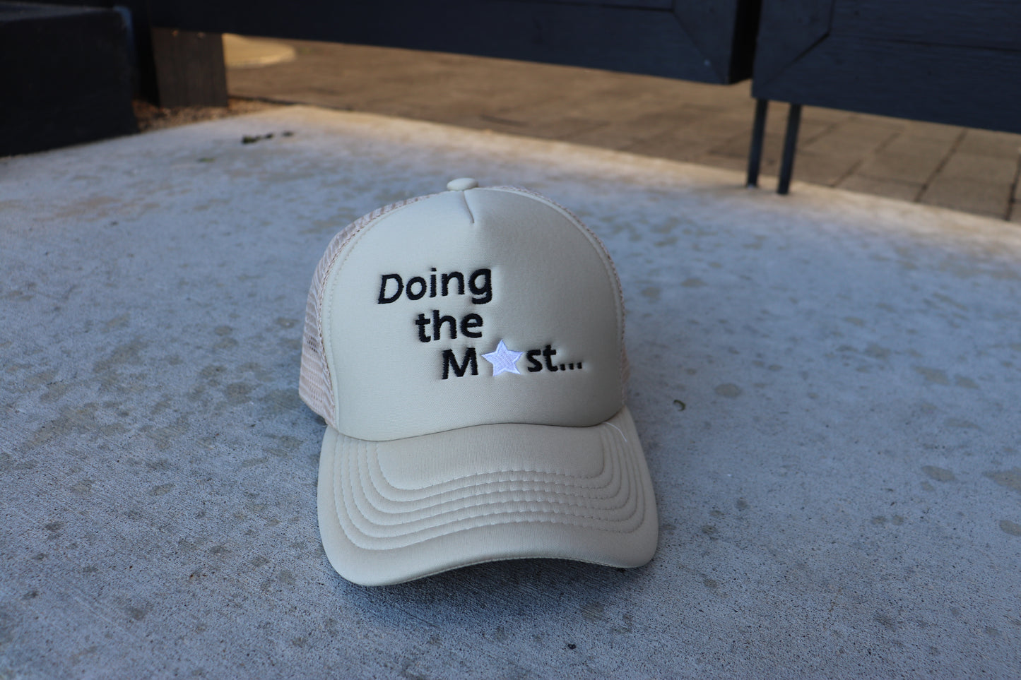 Doing the Most...Trucker Hats